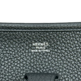 エルメス HERMES エヴリン3PM C刻 ブラック/シルバー金具 トリヨン レディース ショルダーバッグ