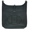 エルメス HERMES エヴリン3PM C刻 ブラック/シルバー金具 トリヨン レディース ショルダーバッグ