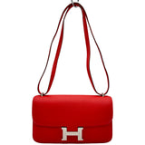 エルメス HERMES コンスタンスエラン □P刻印 ローズジャイプール/シルバー金具 エプソン レディース ショルダーバッグ