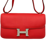 エルメス HERMES コンスタンスエラン □P刻印 ローズジャイプール/シルバー金具 エプソン レディース ショルダーバッグ