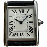 カルティエ Cartier タンクマスト LM WSTA0136 ホワイト ステンレススチール クオーツ ユニセックス 腕時計