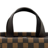 ルイ・ヴィトン LOUIS VUITTON ショッパートート MINI ファレルウィリアムス X NIGO N40810 ブラウン ダミエ・キャンバス レディース ショルダーバッグ