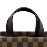 ルイ・ヴィトン LOUIS VUITTON ショッパートート MINI ファレルウィリアムス X NIGO N40810 ブラウン ダミエ・キャンバス レディース ショルダーバッグ