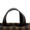 ルイ・ヴィトン LOUIS VUITTON ショッパートート MINI ファレルウィリアムス X NIGO N40810 ブラウン ダミエ・キャンバス レディース ショルダーバッグ