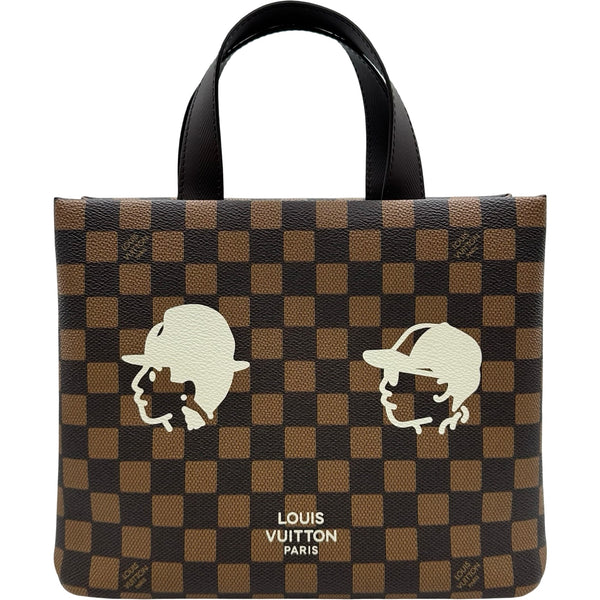 ルイヴィトン ×ファレルウィリアムス  25AW  N40810 ショッパー・トート MINI ×NIGOダミエ・フレンドシップキャンバストートバッグ メンズ ルイ・ヴィトン LOUIS VUITTON ショッパートート MINI ファレル