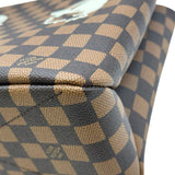 ルイ・ヴィトン LOUIS VUITTON ショッパートート MINI ファレルウィリアムス X NIGO N40810 ブラウン ダミエ・キャンバス レディース ショルダーバッグ