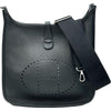 エルメス HERMES エヴリン3PM K刻印 ブラック シルバー金具 トリヨン レディース ショルダーバッグ