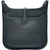 エルメス HERMES エヴリン3PM K刻印 ブラック シルバー金具 トリヨン レディース ショルダーバッグ