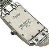 カルティエ Cartier タンクアメリカン SM W26019L1 シルバー ホワイトゴールド レディース 腕時計