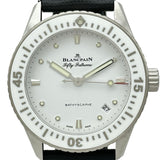 ブランパン BLANCPAIN フィフティファゾムス ホワイト ステンレススチール 自動巻き メンズ 腕時計
