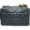 シャネル CHANEL CHANEL19バッグ AS1160 ブラック ゴールド金具/シルバー金具 シャイニーカーフスキン レディース ショルダーバッグ