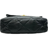 シャネル CHANEL CHANEL19バッグ AS1160 ブラック ゴールド金具/シルバー金具 シャイニーカーフスキン レディース ショルダーバッグ