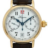 ロンジン LONGINES ヘリテージ コラムホイール クロノグラフ L2.775.8.23.3 ホワイト ピンクゴールド 自動巻き メンズ 腕時計