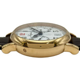 ロンジン LONGINES ヘリテージ コラムホイール クロノグラフ L2.775.8.23.3 ホワイト ピンクゴールド 自動巻き メンズ 腕時計