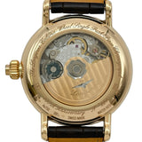 ロンジン LONGINES ヘリテージ コラムホイール クロノグラフ L2.775.8.23.3 ホワイト ピンクゴールド 自動巻き メンズ 腕時計
