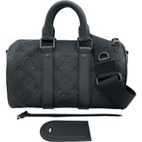 ルイ・ヴィトン LOUIS VUITTON キーポル・バンドリエール25 M20900 ノワール モノグラム ・トリヨン メンズ ショルダーバッグ