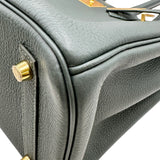 エルメス HERMES バーキン30 K刻印 ヴェールマングローブ ゴールド金具 トゴ レディース ハンドバッグ