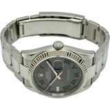 ロレックス ROLEX デイトジャスト36 126234 スレート ホワイトゴールド/ステンレススチール 自動巻き レディース 腕時計