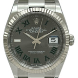 ロレックス ROLEX デイトジャスト36 126234 スレート ホワイトゴールド/ステンレススチール 自動巻き レディース 腕時計