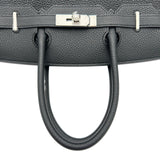 エルメス HERMES バーキン30 G刻印 ブラック シルバー金具 トゴ レディース ハンドバッグ