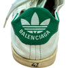 バレンシアガ BALENCIAGA ✖ adidas STAN SMITH ローカットスニーカー IG9944 ホワイト レザー メンズ スニーカー