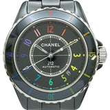 シャネル CHANEL J12 エレクトロ 38MM 世界1255本限定 H7122 ブラック セラミック 自動巻き メンズ 腕時計
