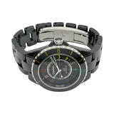 シャネル CHANEL J12 エレクトロ 38MM 世界1255本限定 H7122 ブラック セラミック 自動巻き メンズ 腕時計