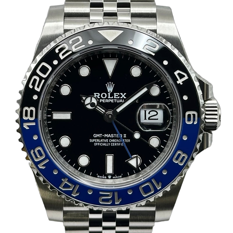 自動巻き 腕時計 本体 メンズGMTマスター2 ロレックス ROLEX GMTマスター2 126710BLNR ブラック ステンレス