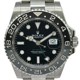 ロレックス ROLEX GMTマスター2 126710GRNR ブラック ステンレススチール 自動巻き メンズ 腕時計
