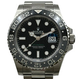 ロレックス ROLEX GMTマスター2 126710GRNR ブラック ステンレススチール 自動巻き メンズ 腕時計