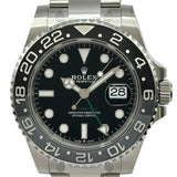 ロレックス ROLEX GMTマスター2 126710GRNR ブラック ステンレススチール 自動巻き メンズ 腕時計