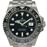 ロレックス ROLEX GMTマスター2 126710GRNR ブラック ステンレススチール 自動巻き メンズ 腕時計