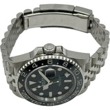 ロレックス ROLEX GMTマスター2 126710GRNR ブラック ステンレススチール 自動巻き メンズ 腕時計