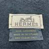 エルメス HERMES マフラー ブラック カシミヤ ユニセックス マフラー