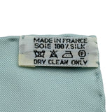 エルメス HERMES カレ90 EN DESORDRE ブルー/ホワイト シルク レディース スカーフ