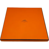 エルメス HERMES カレ90 EN DESORDRE ブルー/ホワイト シルク レディース スカーフ