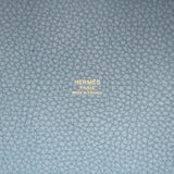 エルメス HERMES ピコタンロックPM K刻印 ニューブルーージーン ゴールド金具 トリヨンクレマンス レディース ハンドバッグ
