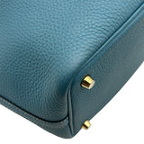 エルメス HERMES ピコタンロックPM K刻印 ニューブルーージーン ゴールド金具 トリヨンクレマンス レディース ハンドバッグ