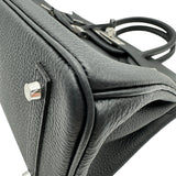 エルメス HERMES バーキン30 G刻印 ブラック シルバー金具 トゴ レディース ハンドバッグ