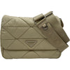 プラダ PRADA パデッド Re-Nylonショルダーバッグ 1BD290 ベージュ シルバー金具 ナイロン レディース ショルダーバッグ