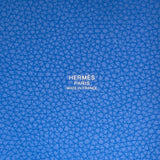 エルメス HERMES ピコタンロックPM W刻印 ブルーイドラ シルバー金具 トリヨンクレマンス レディース ハンドバッグ