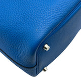 エルメス HERMES ピコタンロックPM W刻印 ブルーイドラ シルバー金具 トリヨンクレマンス レディース ハンドバッグ