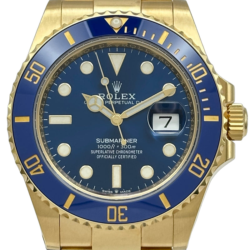 ロレックス ROLEX サブマリーナ 126618LB ブルー ゴールド 自動巻き