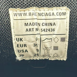 バレンシアガ BALENCIAGA トラックランナー ローカットスニーカー 542436 ホワイト レザー レディース スニーカー