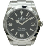 ロレックス ROLEX エクスプローラー1 214270 ブラック ステンレススチール 自動巻き メンズ 腕時計