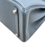 エルメス HERMES バーキン30 G刻印 ブルートンペット シルバー金具 トゴ レディース ハンドバッグ