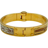 エルメス HERMES シャルニエール PM マルチカラー メタル/エナメル アクセサリー