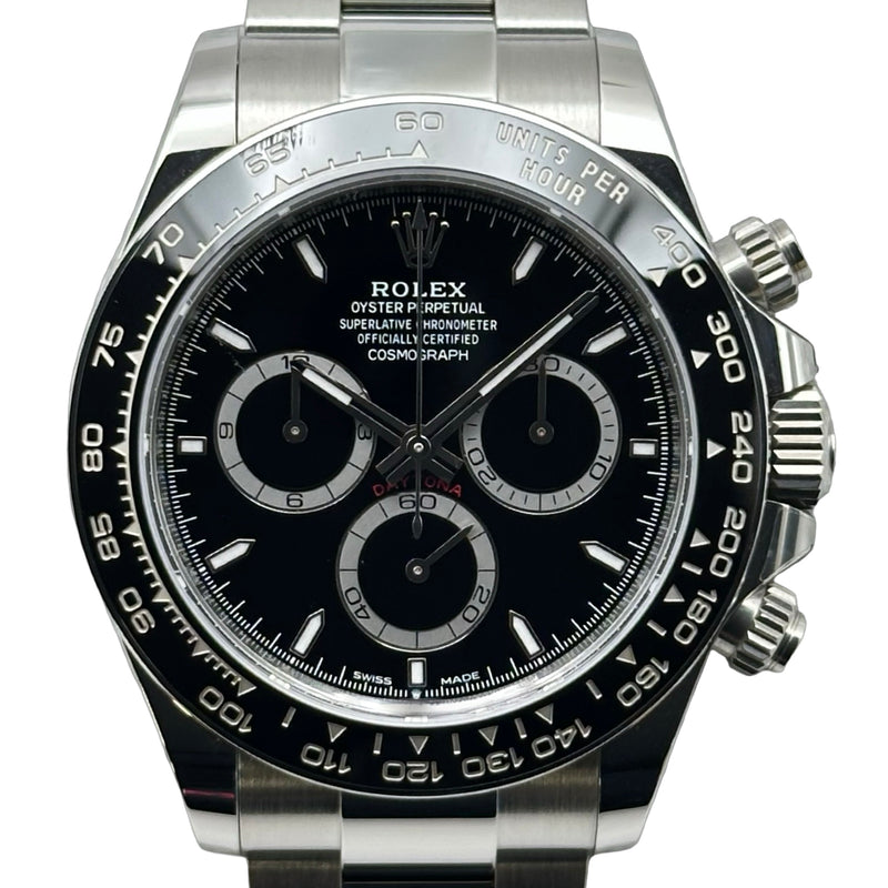 ロレックス ROLEX デイトナ 126500LN ブラック ステンレススチール