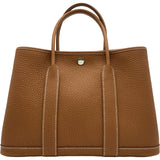 エルメス HERMES ガーデンパーティーTPM G刻印 ゴールド シルバー金具 ネゴンダ レディース トートバッグ