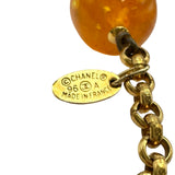 シャネル CHANEL グリポアロングネックレス ゴールド メタル/カラーストーン アクセサリー